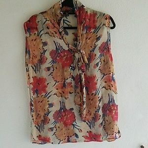 Winter Kate Sheer Silk Tank